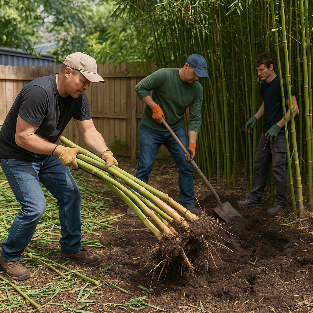 bamboo removal Melbourne