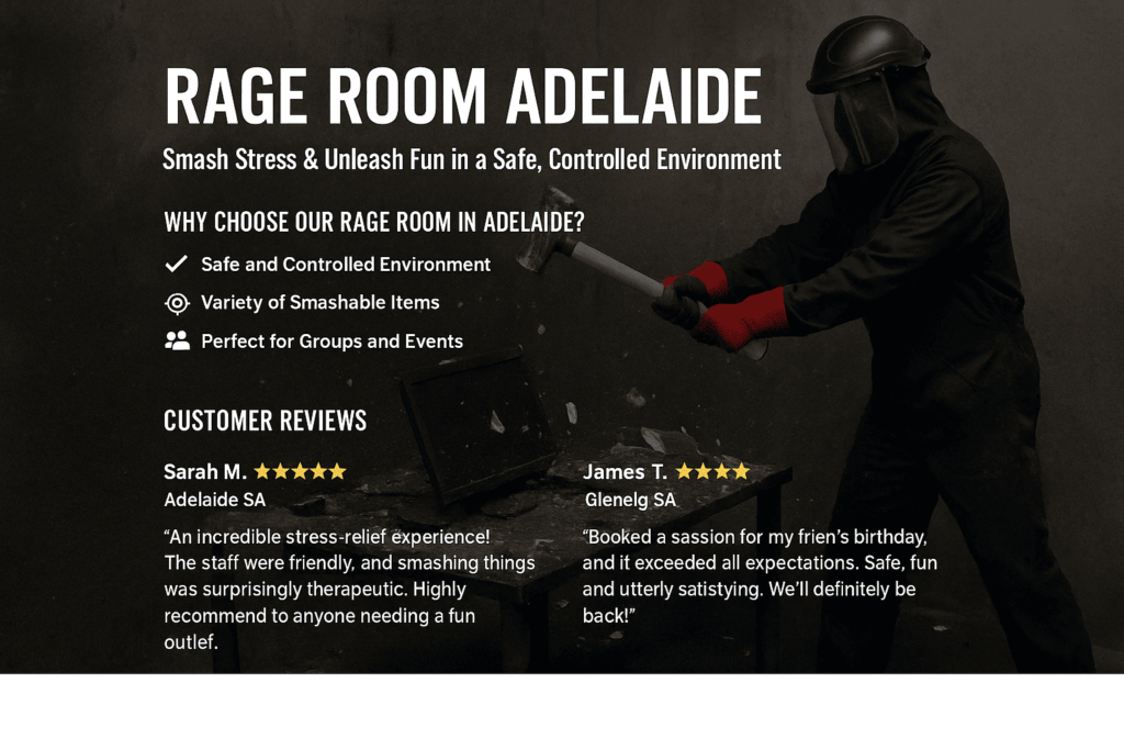 rage room adelaide